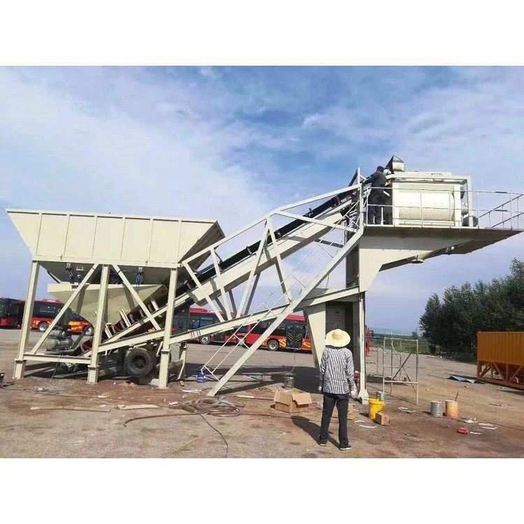 2.Mobile batching plant