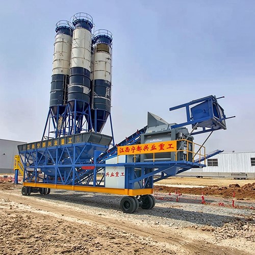3-Portable Concrete Mixing Plant 3-Portable Concrete Mixing Plant